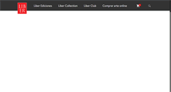 Desktop Screenshot of liberediciones.com