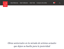Tablet Screenshot of liberediciones.com